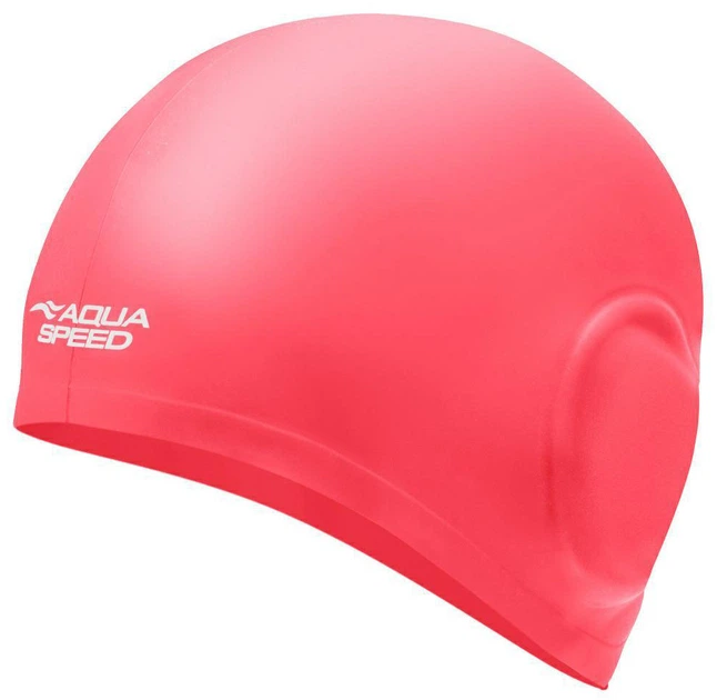 Шапка для плавання Aqua Speed EAR CAP Volume 61505 рожевий Уні OSFM - зображення 2
