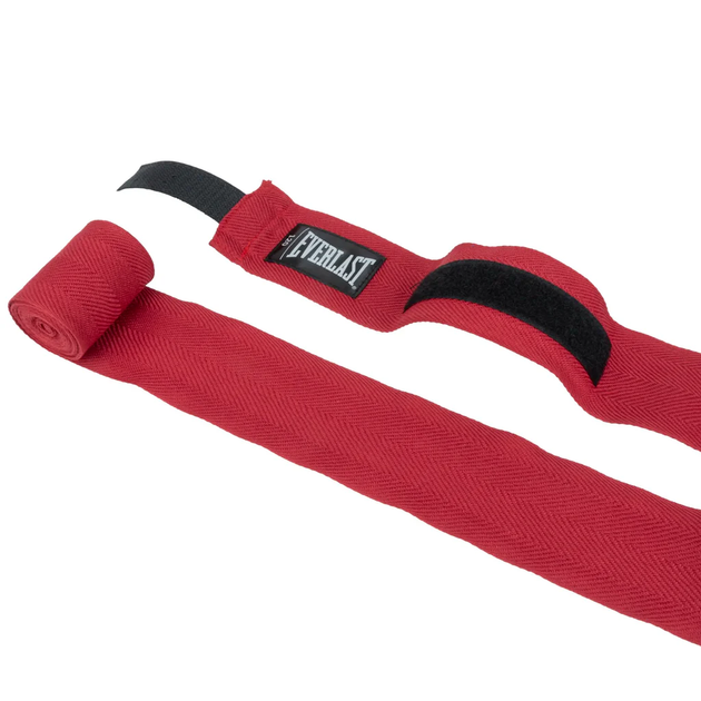 Бинти боксерські Everlast Core Handwraps 3.04 м (P00003246) Red - зображення 5