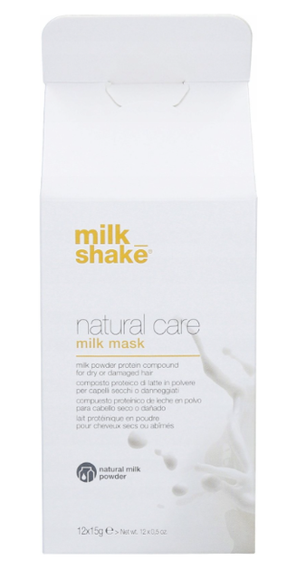 Маска для волосся Milk_Shake Natural Care з молочними протеїнами 12x15 г (8032274056829) - зображення 1