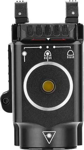 Ліхтар з ЛЦВ Olight Baldr Mini Red Laser Black - зображення 2