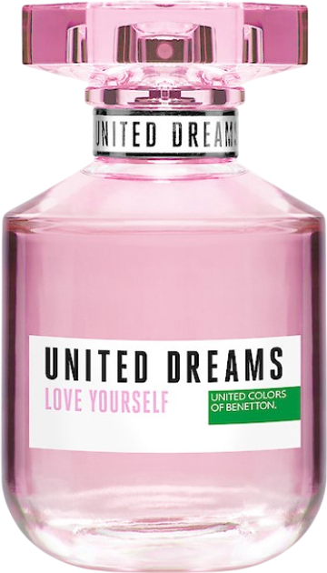 Woda toaletowa damska United Colors of Benetton United Dreams Love Yourself 80 ml (8433982000546) - obraz 1