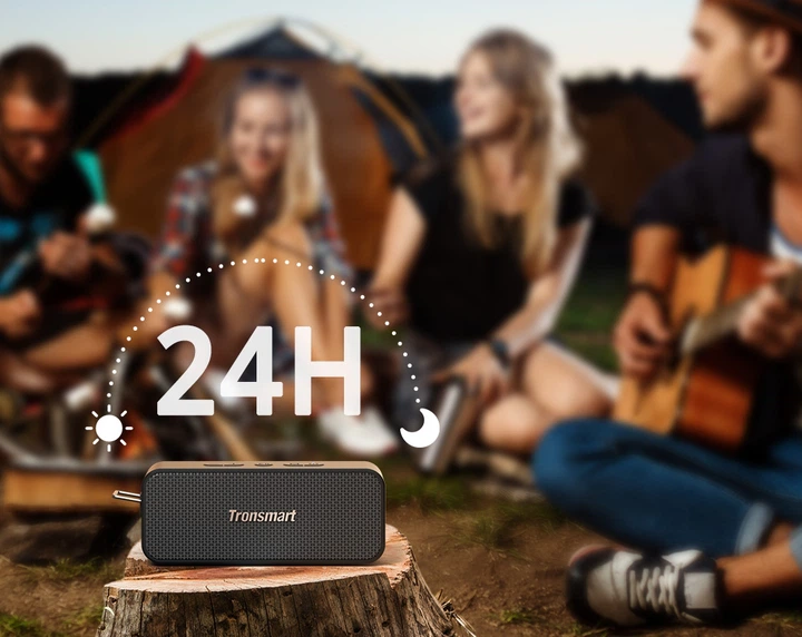 Głośnik przenośny Tronsmart T2 Plus Upgraded Black (1019754) - obraz 8