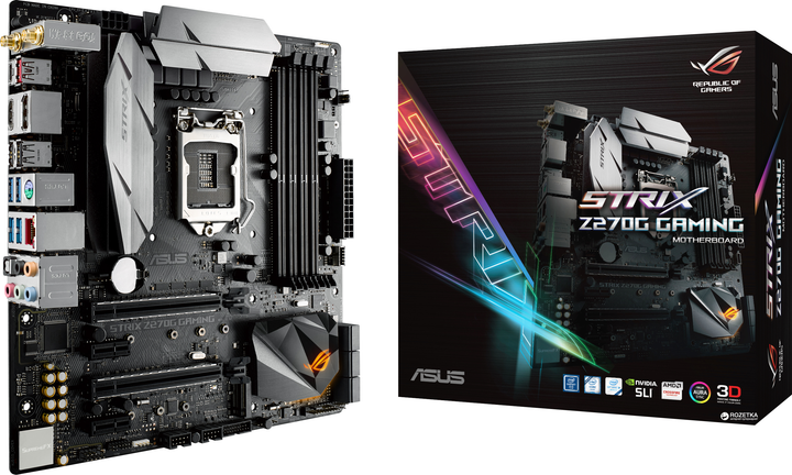 Материнская плата Asus Strix Z270G Gaming (s1151, Intel Z270