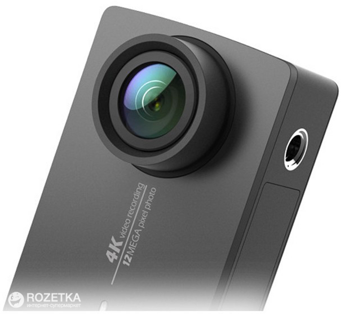 Видеокамера Xiaomi Yi 4K Black (Международная версия) – фото
