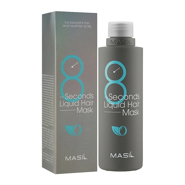 Маска для волосся для об'єму волосся Masil 8 Seconds Liquid Hair Mask Stick Pouch - Фото 1 Маска для волосся для об'єму волосся Masil 8 Seconds Liquid Hair Mask Stick Pouch - зображення 1