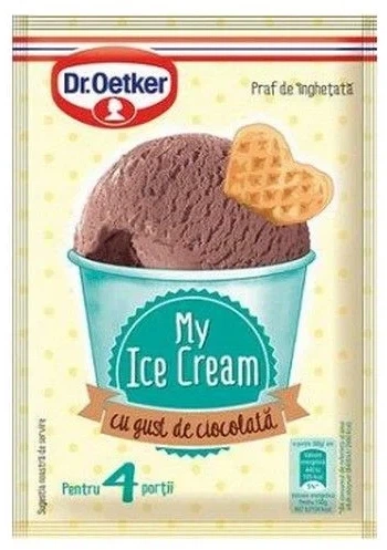 Упаковка суміші для приготування морозива Dr. Oetker зі смаком шоколаду 69 г х 25 шт (5941132024920) - Фото 2 Упаковка суміші для приготування морозива Dr. Oetker зі смаком шоколаду 69 г х 25 шт (5941132024920) - изображение 2