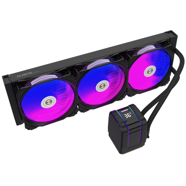 Система жидкостного охлаждения Alseye M360-PLUS-B II (AS.02.01.0033) - изображение 1