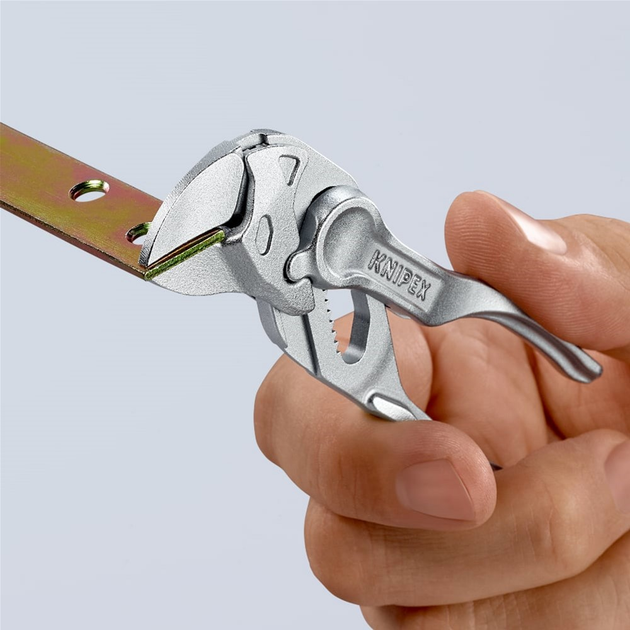 Кліщі переставні — гайковий ключ Knipex XS 100 мм (86 04 100) - зображення 3