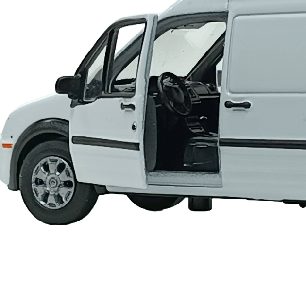 Машинка Welly Модель "Ford Transit Connect" белый (11 см) 250386W - изображение 3