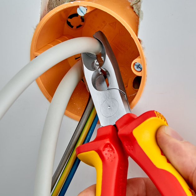 Плоскогубці для зняття ізоляції Knipex VDE 165 мм (13 46 165) - зображення 4
