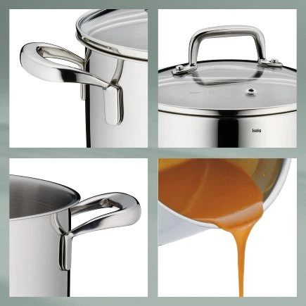 Garnek z pokrywką Kela Flavoria 20 cm 3.2 l (4025457101755) - obraz 6
