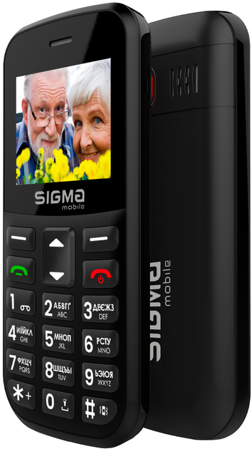 Мобільний телефон Sigma mobile Comfort 50 Easy Type-C Black (4827798585214) - зображення 4