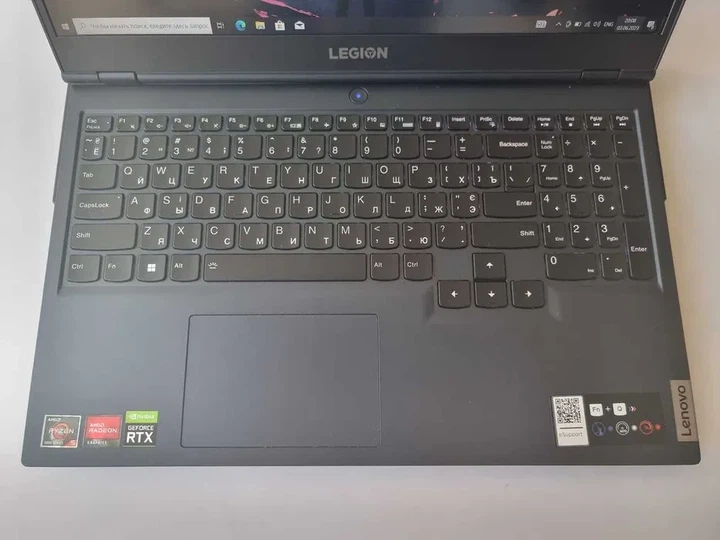 Ноутбук Lenovo Legion 5 15ACH6H R5 5600H/RTX 3060/RAM 16GB/SSD 1TB/165Hz Б\В - Фото 5 Ноутбук Lenovo Legion 5 15ACH6H R5 5600H/RTX 3060/RAM 16GB/SSD 1TB/165Hz Б\В - зображення 5