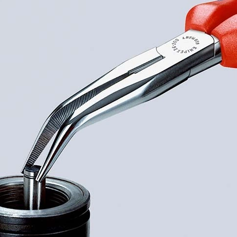 Szczypce Knipex zakrzywione 200 mm (26 25 200 SB) - obraz 4