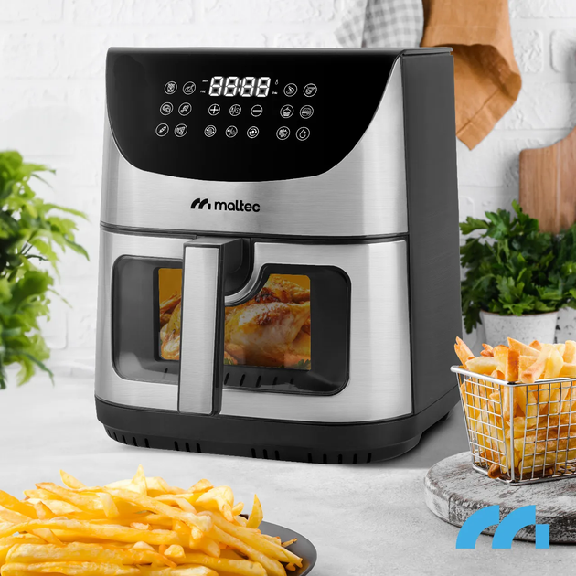 Аерофритюрниця Maltec AirFryer1800W-9L - зображення 11