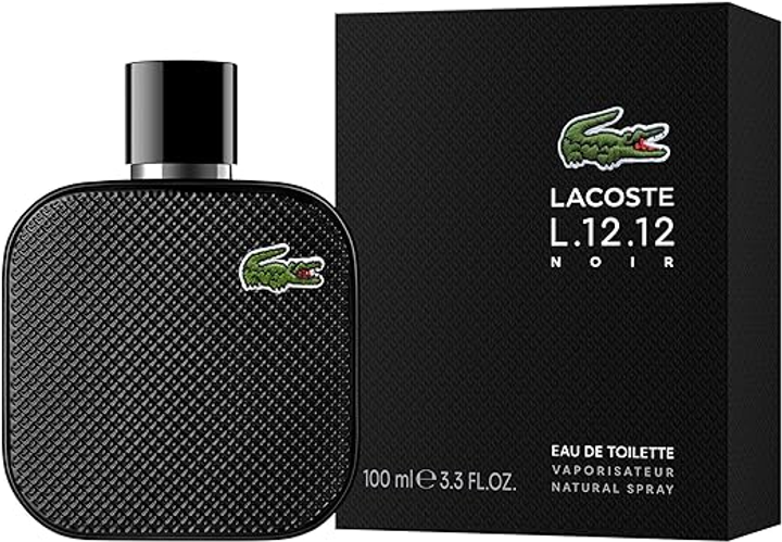 Туалетна вода для чоловіків Lacoste L.12.12 Noir 100 мл (3386460149174) - зображення 2