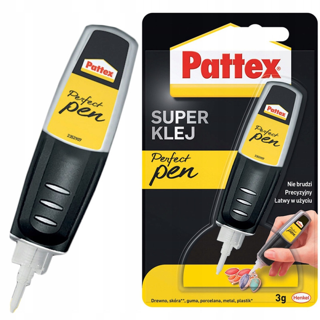 Клей Super Pattex Perfect Pen 3 г (9000101113570) - зображення 1