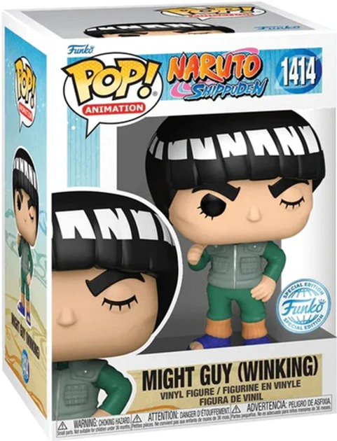 Figurka Funko Pop! Animation Naruto Shippuden Might Guy mruga 1414 (889698663281) - obraz 1