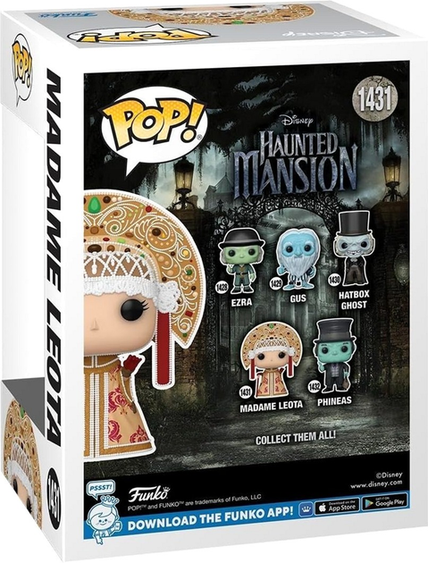 Фігурка Funko Pop! Disney Haunted Mansion Madame Leota 1431 (72368) - зображення 3