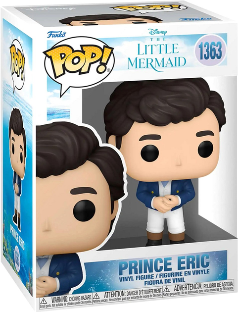 Figurka Funko Pop! Disney The Little Mermaid Prince Eric 1363 (889698707343) - obraz 1