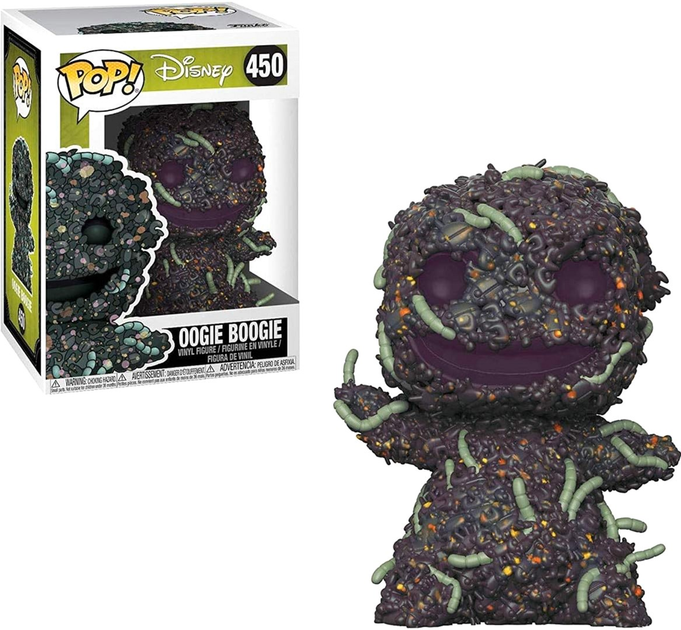 Фігурка Funko Pop! Disney The Nightmare Before Christmas Oogie Boogie z robakami 450 (889698328388) - зображення 1