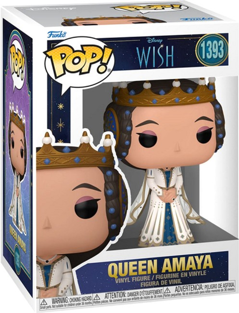 Фігурка Funko Pop! Disney Wish Queen Amaya 1393 (889698724234) - зображення 1