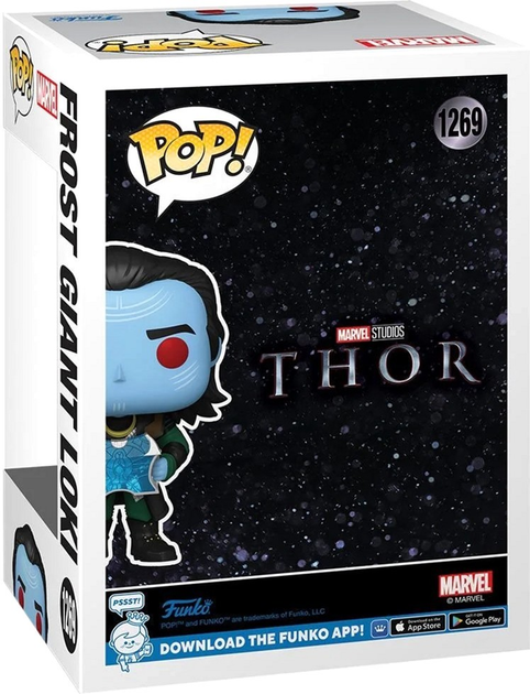 Фігурка Funko Pop! Marvel infinity Saga Frost Giant Loki Світиться в темряві 1269 (889698710633) - зображення 4