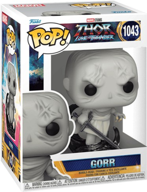 Figurka Funko Pop! Marvel Thor Love and Thunder Gorr 1043 Bobble-Head (889698624244) - obraz 2