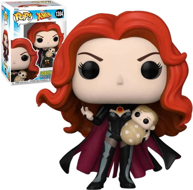 Фігурка Funko Pop! Marvel X-Men 97 Goblin Queen 1304 Bobble-Head (889698741019) - зображення 3