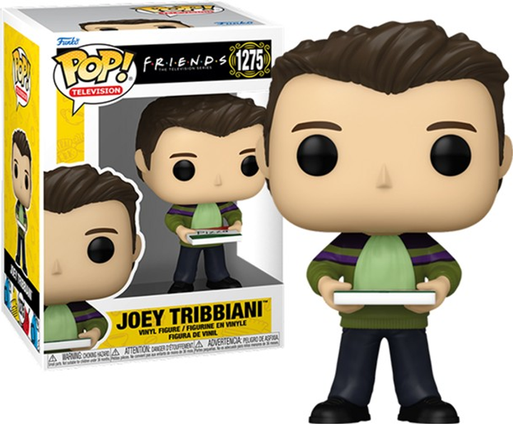 Фігурка Funko Pop! Television Friends Joey Tribbiani (with Pizza) 1275 (889698656740) - зображення 2