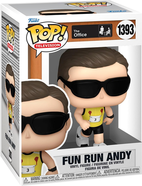 Figurka Funko Pop! Television The Office S8 Fun Run Andy 1393 (889698657587) - obraz 1