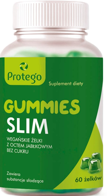 Дієтична добавка Protego Gummies Slim желейки 60 шт (5905108790325) - зображення 1