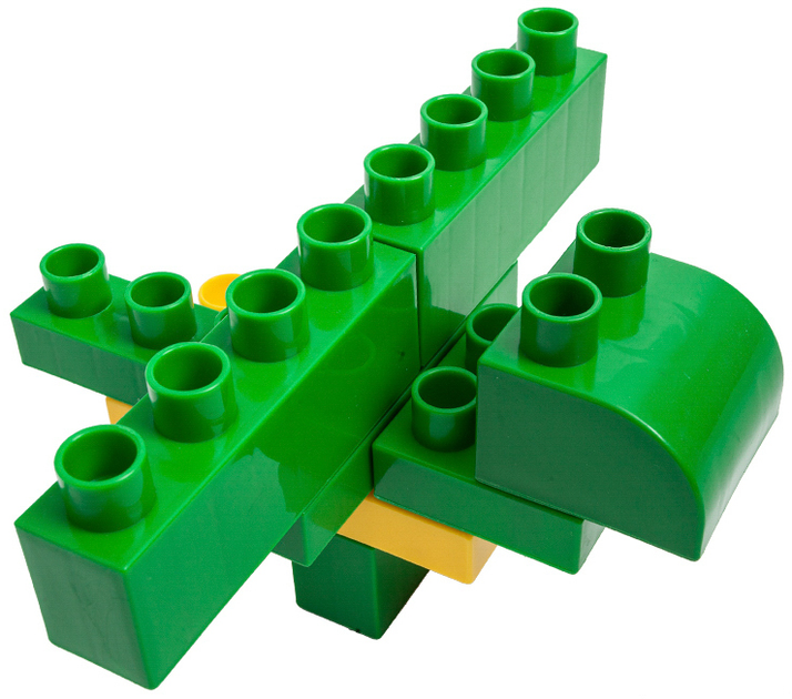 Klocki Wader Kids Blocks w pojemniku 70 elementów (5900694412958) - obraz 4