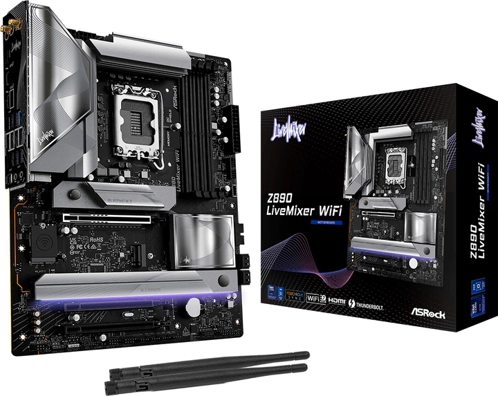 Płyta główna ASRock Z890 LiveMixer Wi-Fi (s1851, Intel Z890, PCI-Ex16) - obraz 5