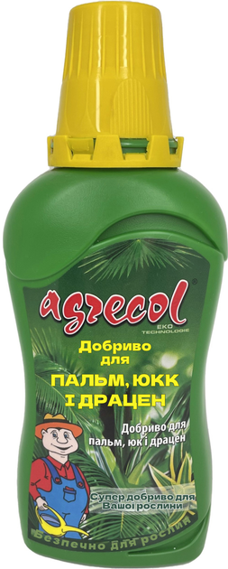 Удобрение Agrecol для пальм, юкк, драцен 0.35 л (2018040445) 