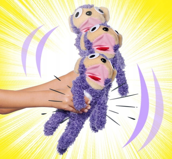 Maskotka SIMBA TOYS ScreamerZ Małpka 30 cm (4006592091378) - obraz 7