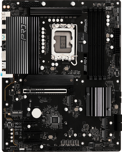 Материнська плата ASRock Z890 Pro-A (s1851, Intel Z890, PCI-Ex16) - зображення 1