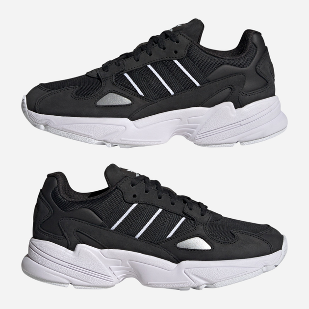 Жіночі кросівки adidas Originals Falcon W IG8301 40.5 (7UK) Чорні (4066763877637) - зображення 6
