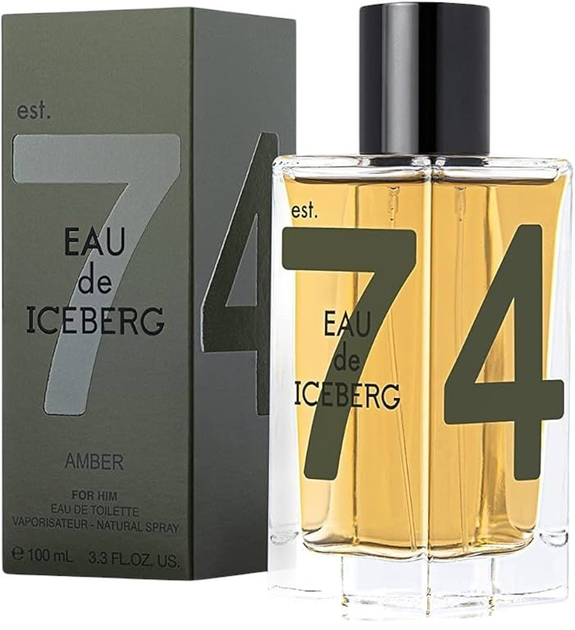 Туалетна вода для чоловіків Iceberg Eau de Iceberg Amber 100 мл (8002135146600) - зображення 2