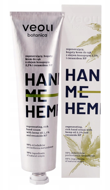 Крем для рук Veoli Botanica Hand Me відновлюючий 75 мл  (5904555695443) - зображення 1