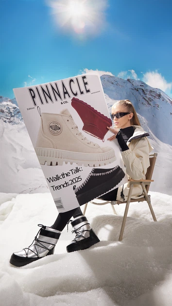 Женские зимние ботинки высокие Palladium Pallashock Zip Warm 74353-210-M 41 (7UK) 26 см Светло-бежевые (196660592013) - изображение 5