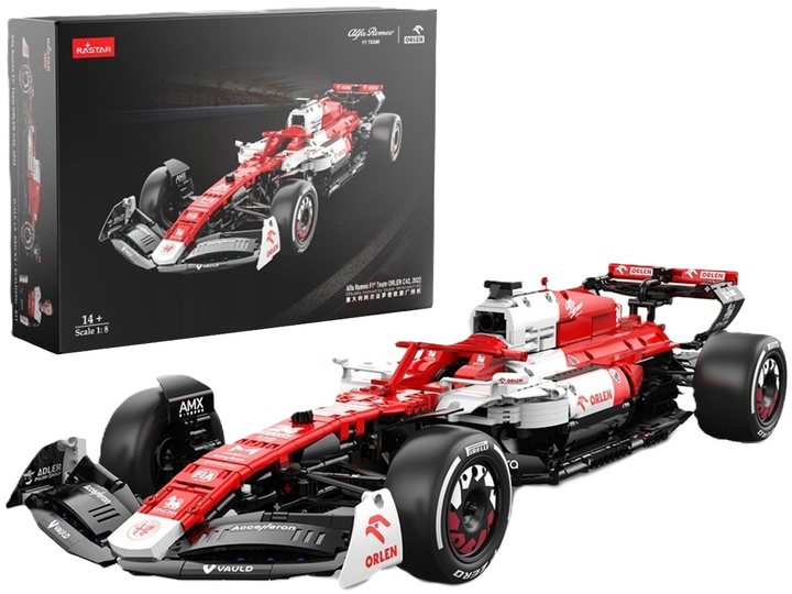 Zestaw klocków Rastar Alfa Romeo F1 C42 1:8 2261 elementów (6930751323544) - obraz 1