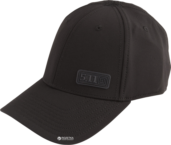 Кепка тактична 5.11 Tactical Caliber A Flex Cap 89414 L/XL Black (2000980399062) - зображення 1