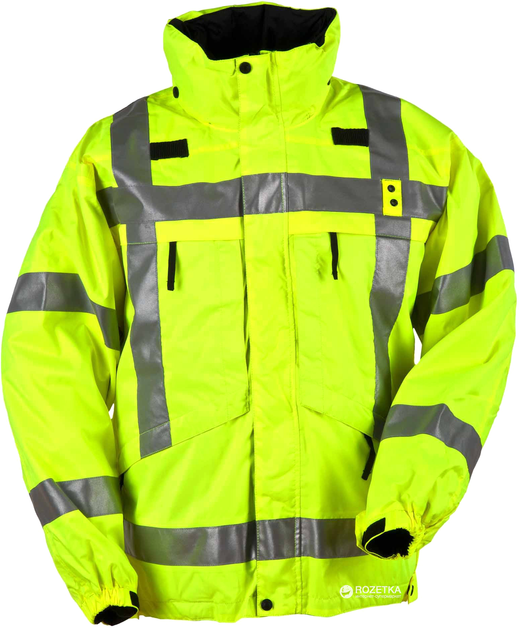 Куртка тактична 5.11 Tactical 3-in-1 Reversible High-Visibility Parka 48033 S High-Vis Yellow (2000980390571) - зображення 1