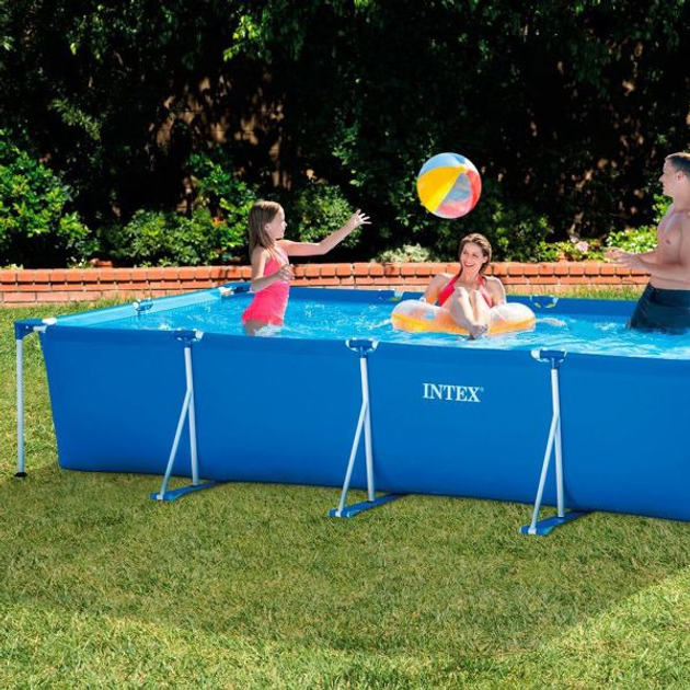 Basen stelażowy Intex 450 x 220 x 84 cm (6941057400280) - obraz 3