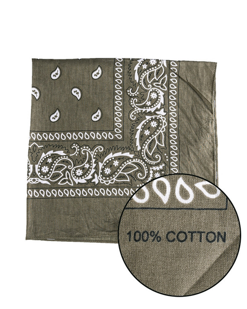 Бандана військова Mil-Tec Шарф Олива WESTERNHALSTUCH (BANDANA) OLIV (12620001) - зображення 2
