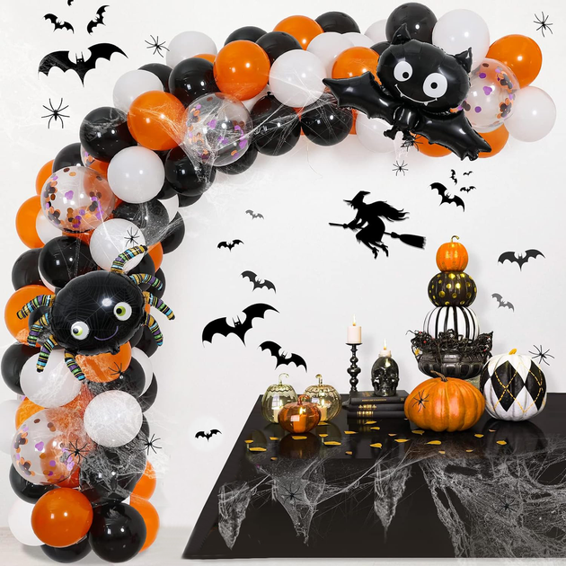 Арка Из Шаров Halloween Паутина ( 77 шаров) - изображение 2