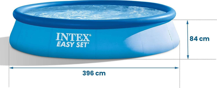 Басейн з фільтром Intex Easy Set 396 x 84 см 9 в 1 (6941057400174) - зображення 2