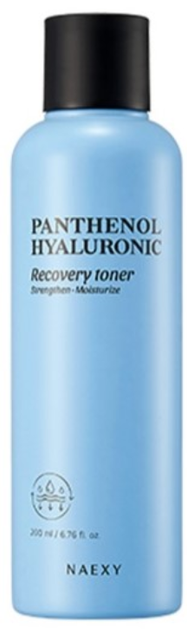 Toner do twarzy Naexy Panthenol Hyaluronic Recovery Nawilżający 200 ml (8809414193139) - obraz 2