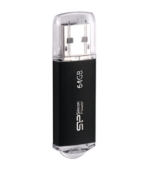 Флешка 64Гб USB 2.0 чорний Ultima II - I series Silicon Power - Фото 2 Флешка 64Гб USB 2.0 чорний Ultima II - I series Silicon Power - изображение 2